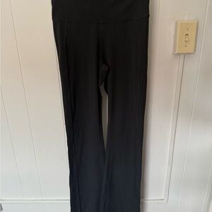 Fabletics Black High-Waisted Kick Flare